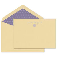 Tan Note Cards with Optional Motif