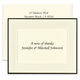 Elegant Melbourne Folded Note Cards - Raised Ink Image 3 of 3