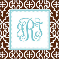 Chocolate Wrought Iron Gift Stickers