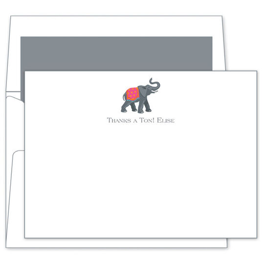 Elephant Flat Note Cards