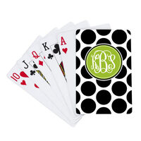 Black Dots Playing Cards
