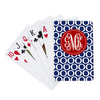 Navy Nautical Playing Cards