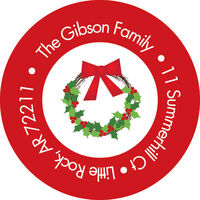 Holiday Joy Address Labels