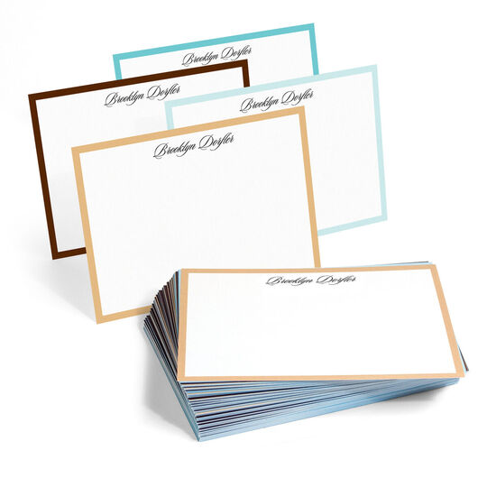 The Fifth Avenue Border Flat Note Cards Collection
