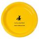 Personalized Flying Witch Plastic Plates Image 1 of 2