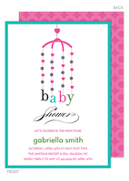Mobile Baby Shower Invitations