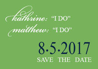 Petite I Do Save the Date Announcements