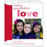 Love Valentine Photo Cards