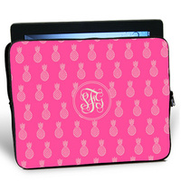Pink Pineapple iPad Sleeve