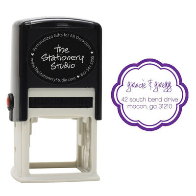 Personalized Medallion Seal Self-Inking Stamper
