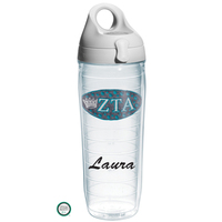 Zeta Tau Alpha Personalized Water Bottle