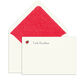 Ladybug Engraved Motif Flat Note Cards Image 1 of 4