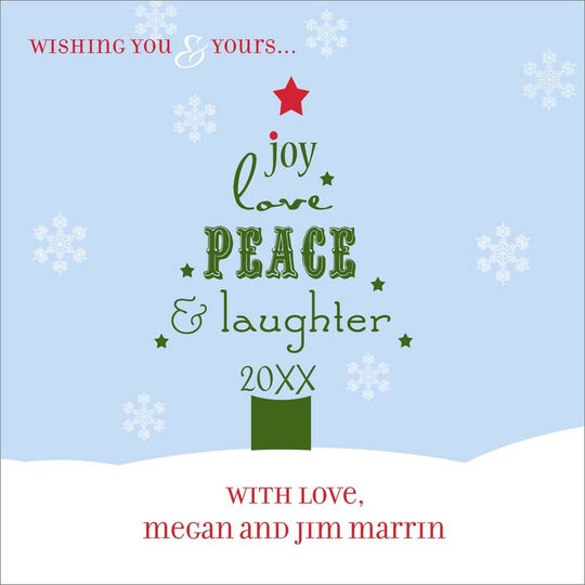 Holiday Love Tree Holiday Cards