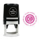 Circle Monogram Self-Inking Stamp Image 1 of 3