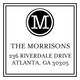 Circle Initial with Address Self-Inking Stamp Image 2 of 3