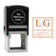 Modern Initials Self-Inking Stamp Image 1 of 4
