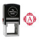Damask Framed Initial Self-Inking Stamp Image 1 of 3
