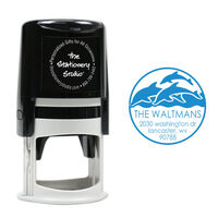 Dolphin Self-Inking Stamper