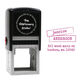 Stacked Blocks Self-Inking Stamp Image 1 of 4