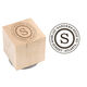Sanders Wood Block Rubber Stamp Image 1 of 2