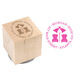 Beach Address Wood Block Stamp Image 1 of 2