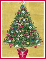 Country Tree Holiday Cards