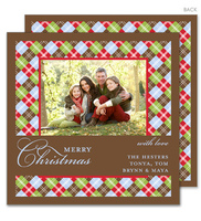 Fresh Argyle Photo Holiday Cards
