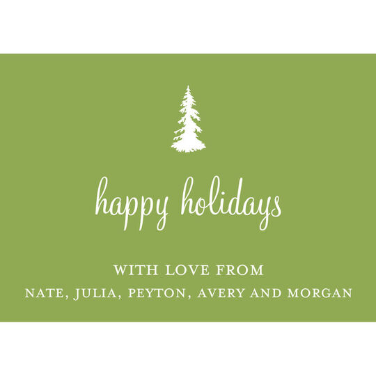 Pine Tree Enclosure Cards