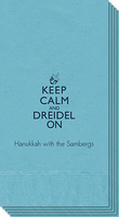 Keep Calm and Dreidel On Guest Towels