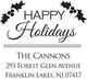 Happy Holidays Self-Inking Stamp Image 2 of 3