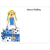 The Chanukah Girl Flat Note Cards