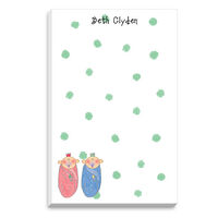 Green Swaddle Notepad