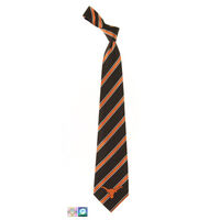 University of Texas Striped Woven Necktie