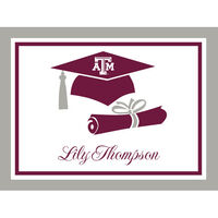 Texas A & M University Graduate Foldover Note Cards