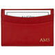 Personalized Traditional Leather Card Case Image 5 of 7