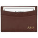 Personalized Traditional Leather Card Case Image 6 of 7