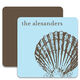 Seashell Coaster Set Image 1 of 2