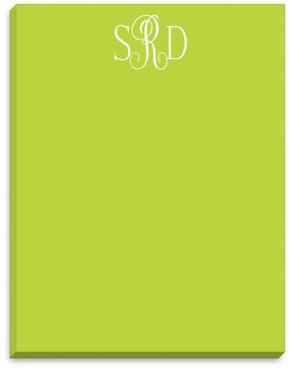 Bright Chartreuse Notepads