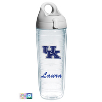 University of Kentucky Personalized Chenille Water Bottle