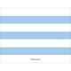 True Blue Stripe Folded Note Cards Image 2 of 3