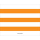 Orange Stripe Folded Note Cards Image 2 of 3