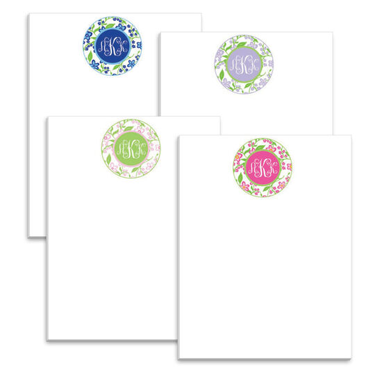 Floral Mini Notepad Set