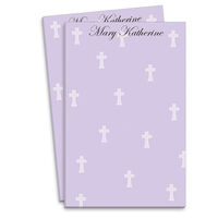 Lavender Cross Notepads