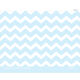 Light Blue Chevron Folded Note Cards Image 2 of 2