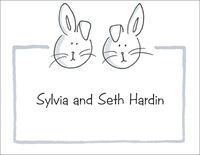 Twin Bunny Note Cards
