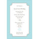 Seafoam Blue Invitations Image 3 of 6