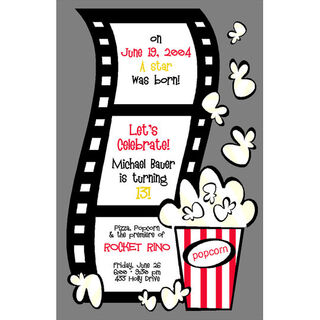 Movie Party Invitations