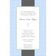 Elegant Blue Cross Invitations Image 3 of 3