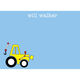 Bulldozer Flat Note Cards Image 1 of 2