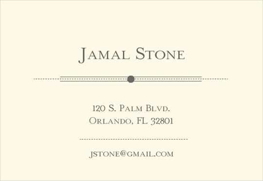 Stone Calling Cards